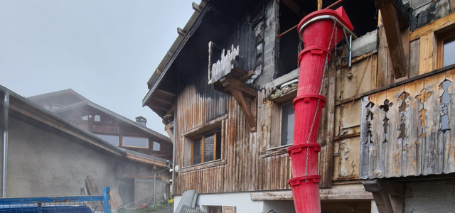 Il cantiere a Les Houches