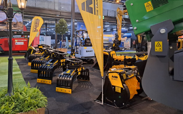 MB Crusher auf der VAKBEURS RECYCLING