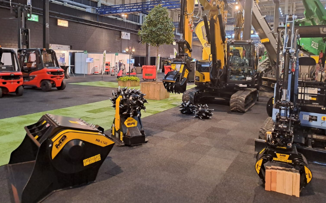 MB Crusher auf der VAKBEURS RECYCLING