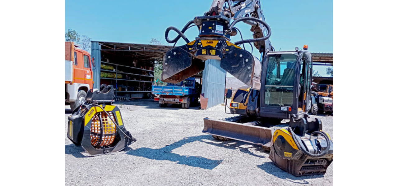 Eine zukunftsvision der baustelle von MB Crusher