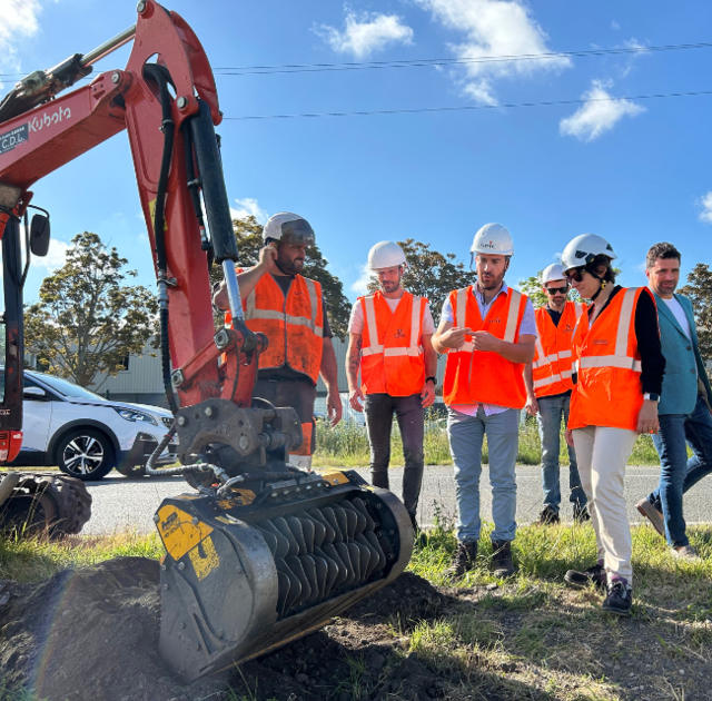 News - Enedis bénéficie de la solution MB Crusher sur ses chantiers