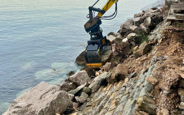 News - Les pinces de tri MB Crusher sauvent une tradition séculaire : les murs en pierre sèche