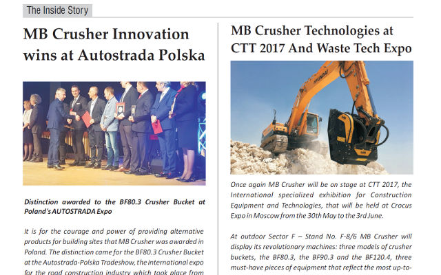  - MB Crusher, a continuous success all over the Europe