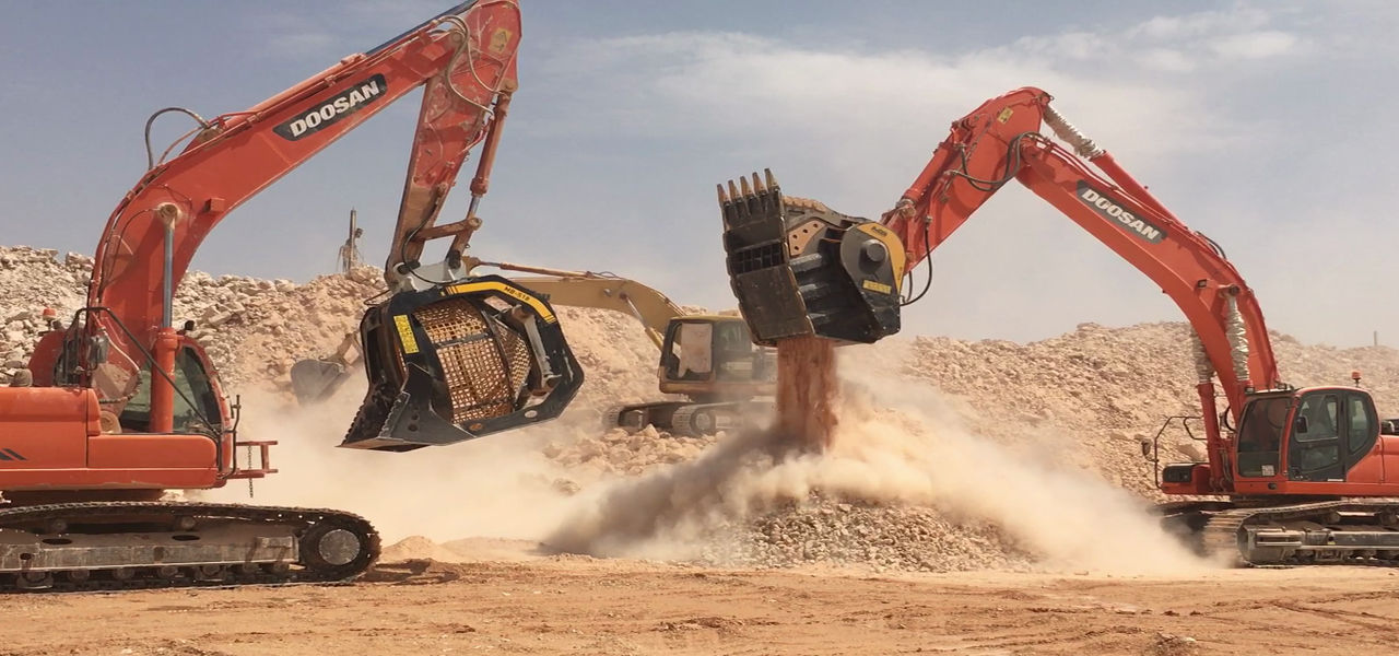 Patented MB Crusher solutions increase productivity in quarries and optimise by-products, offering companies the opportunity to re-use them on-site or sell them.